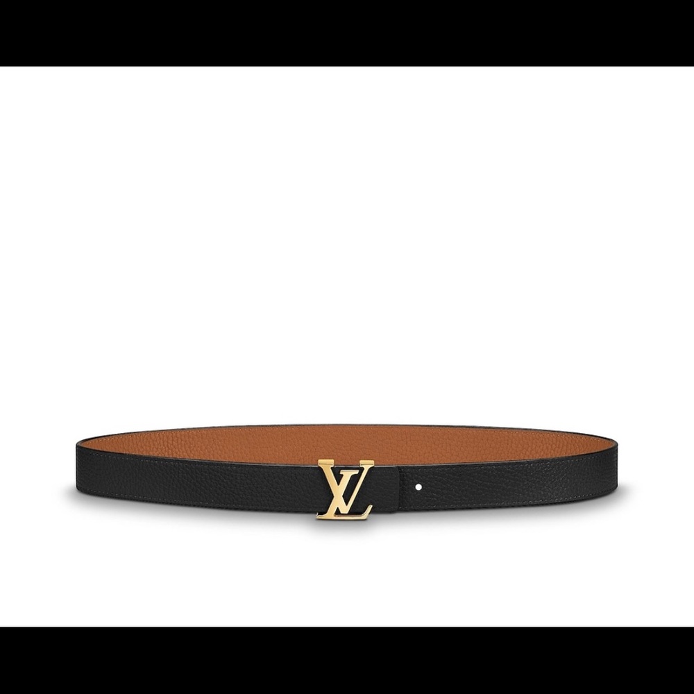 Louis Vuitton leather reversible LV belt